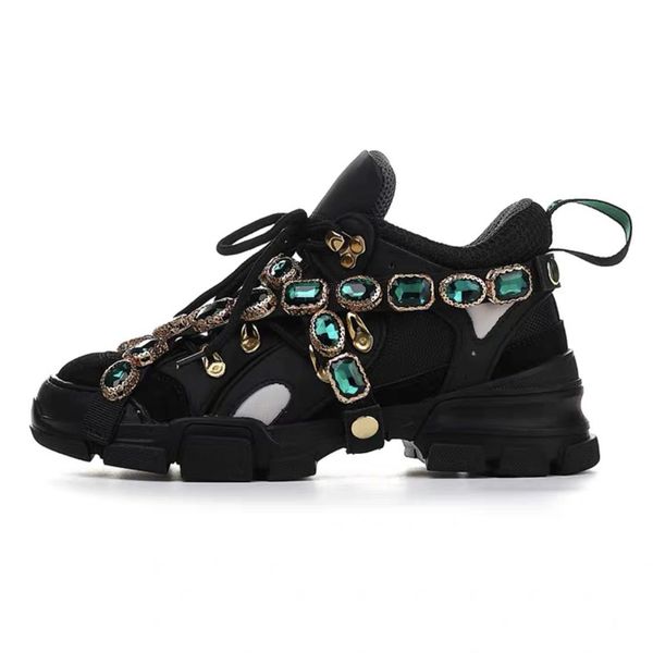 men women casual shoes designer customized men's shoes women's shoes rhinestone genuine leather mountaineering sneakers, Black
men women casual shoes designer customized men's shoes women's shoes rhinestone genuine leather mountaineering sneakers, Black