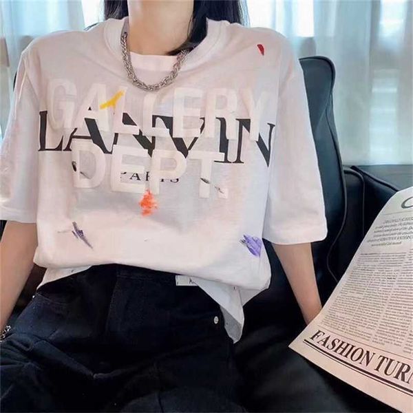 dept designer gallerydept mens t-shirts ouyang nana joint color splash letter short sleeve high street loose couple tshirt mens fashion v5gd, White;black
dept designer gallerydept mens t-shirts ouyang nana joint color splash letter short sleeve high street loose couple tshirt mens fashion v5gd, White;black