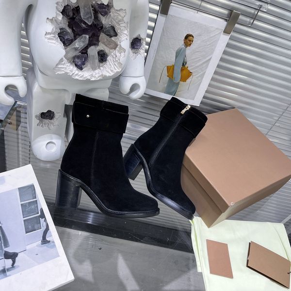 autumn and winter 2022 almond head martin boots slim high heel shoes women's spring korean ankle boots coarse medium short, Black
autumn and winter 2022 almond head martin boots slim high heel shoes women's spring korean ankle boots coarse medium short, Black