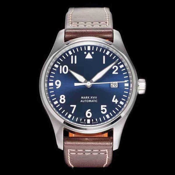 wanjiaguo men's watch mark 18 pilot automatic mechanical waterproof straight hair, Slivery;brown
wanjiaguo men's watch mark 18 pilot automatic mechanical waterproof straight hair, Slivery;brown