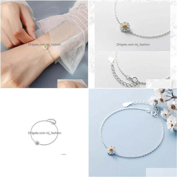 charm bracelets sier darling daisy chain bracelet for fashion women compatible with jewelry special store drop delivery bracelets dhg2n, Golden;silver
charm bracelets sier darling daisy chain bracelet for fashion women compatible with jewelry special store drop delivery bracelets dhg2n, Golden;silver