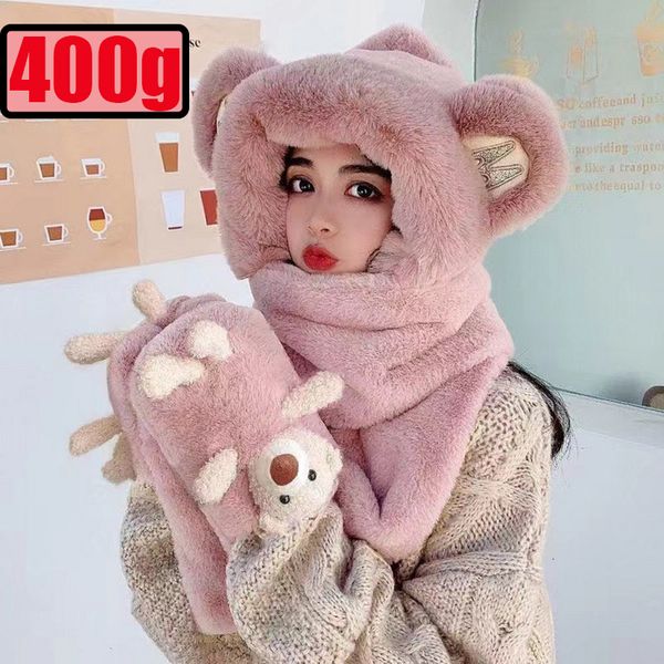 scarves fashion winter women novelty beanies caps warm balaclava cute bear ear hat casual plush hat scarf set women caps gift 221123, Blue;gray
scarves fashion winter women novelty beanies caps warm balaclava cute bear ear hat casual plush hat scarf set women caps gift 221123, Blue;gray