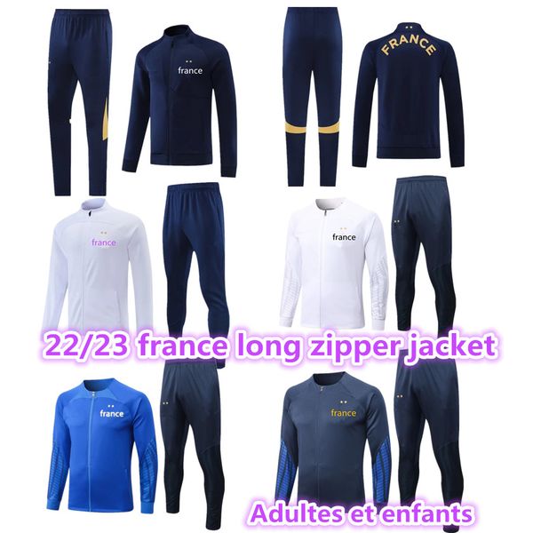 men kids 2022 2023 french tracksuit jacket mbappe national team griemann benzema pogba survetement football 22 23 french long zipper soccer, Black
men kids 2022 2023 french tracksuit jacket mbappe national team griemann benzema pogba survetement football 22 23 french long zipper soccer, Black