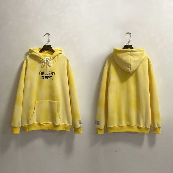 men hoodie designer gall dep cotton hoodiy oversize casual leisure 2022fw tie dyed cloud fog hooded plush sweater women's couple's, Black
men hoodie designer gall dep cotton hoodiy oversize casual leisure 2022fw tie dyed cloud fog hooded plush sweater women's couple's, Black