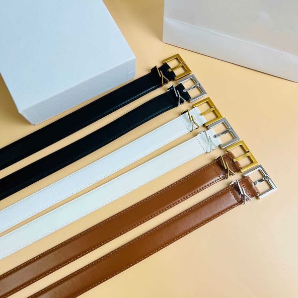 luxury designer womens belt 3.0cm brand letter smooth buckle jeans dress waistband men formal belts high-quality, Black;brown
luxury designer womens belt 3.0cm brand letter smooth buckle jeans dress waistband men formal belts high-quality, Black;brown