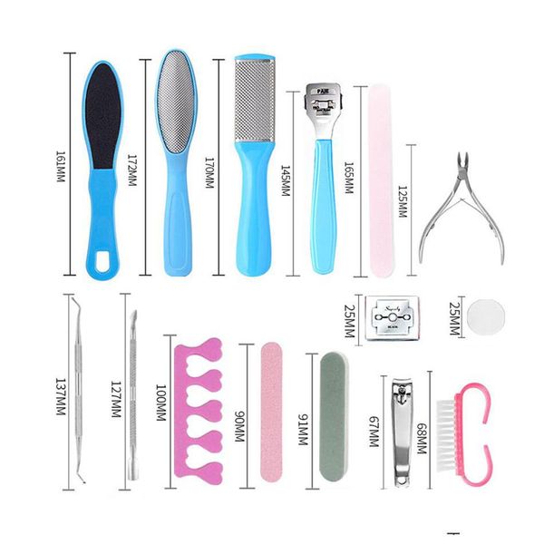 foot treatment 19 in 1 professional pedicure tools kit stainless dead hard skin callus remover scraper rasp foot toenail care drop d dhxn5
foot treatment 19 in 1 professional pedicure tools kit stainless dead hard skin callus remover scraper rasp foot toenail care drop d dhxn5