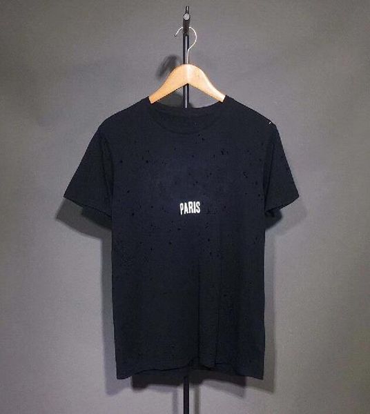 2022 luxury europe paris men's t-shirts little broken holes two layer fabric tshirt men women small letter print designer t-shirts blac, White;black
2022 luxury europe paris men's t-shirts little broken holes two layer fabric tshirt men women small letter print designer t-shirts blac, White;black