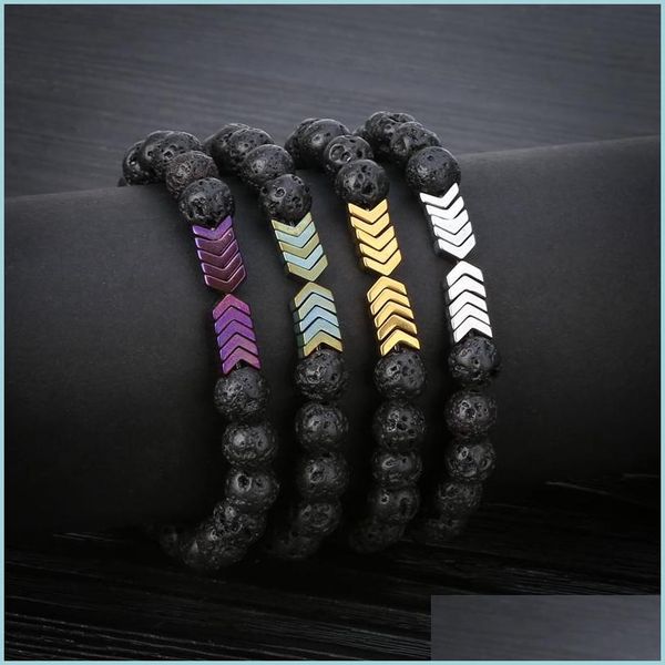 beaded male and female volcanic stone 8 mm lava rock beads arrow bracelet essential oil scattered men women drop delivery jew dhgarden dhzjo, Black
beaded male and female volcanic stone 8 mm lava rock beads arrow bracelet essential oil scattered men women drop delivery jew dhgarden dhzjo, Black