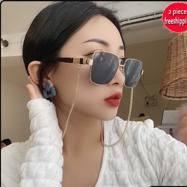 luxury fashion trends 60%off design sunglasses 22 new mj's box chain sunglass ins net red the same marc495s show a small face for women, White;black
luxury fashion trends 60%off design sunglasses 22 new mj's box chain sunglass ins net red the same marc495s show a small face for women, White;black