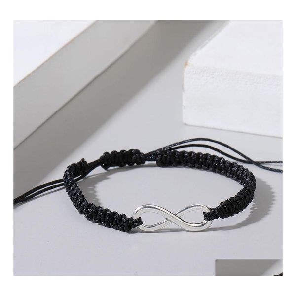 charm bracelets fashion 8word lucky rope hand woven bracelet lovers good friend gift jewelry bracelets lady girls wholesale drop deli dhz2j, Golden;silver
charm bracelets fashion 8word lucky rope hand woven bracelet lovers good friend gift jewelry bracelets lady girls wholesale drop deli dhz2j, Golden;silver