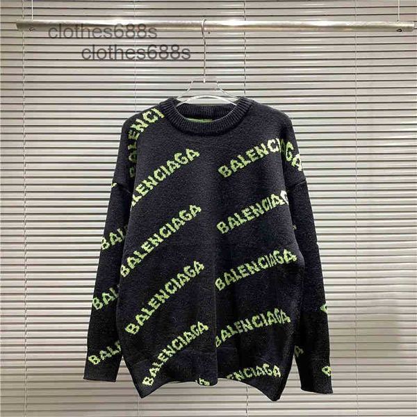 designer men's sweaters men's balencaigass's 2022 sweaters hoodies autumn fashion brand paris knitted sweater round neck lett, White;black
designer men's sweaters men's balencaigass's 2022 sweaters hoodies autumn fashion brand paris knitted sweater round neck lett, White;black