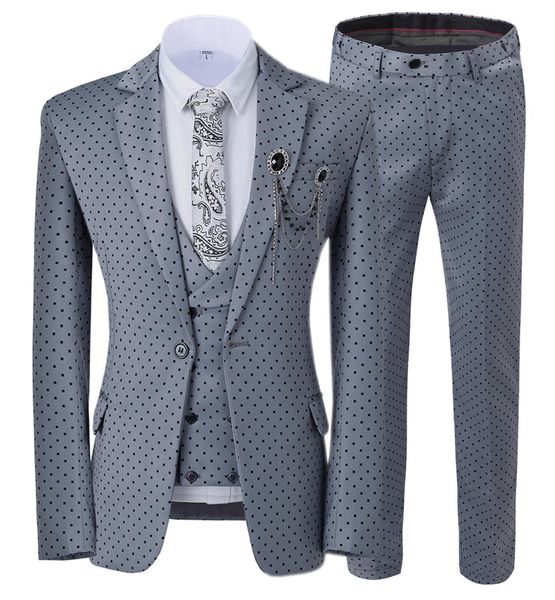 mens suits blazers suits wave point three pieces men dress casual office business for weddingblazervestpants 221123, White;black
mens suits blazers suits wave point three pieces men dress casual office business for weddingblazervestpants 221123, White;black