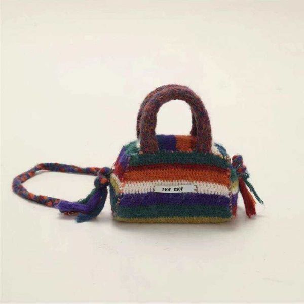 hbp totes handbags winter versatile one shoulder pillow bag cylinder handbag hook rainbow woolen fabric oblique span 221116
hbp totes handbags winter versatile one shoulder pillow bag cylinder handbag hook rainbow woolen fabric oblique span 221116