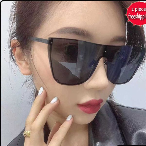 luxury fashion trends 60%off design sunglasses slpins fashion versatile one piece lens anti uv sunglass same sl1 sunglasses uv400 high quali, White;black
luxury fashion trends 60%off design sunglasses slpins fashion versatile one piece lens anti uv sunglass same sl1 sunglasses uv400 high quali, White;black