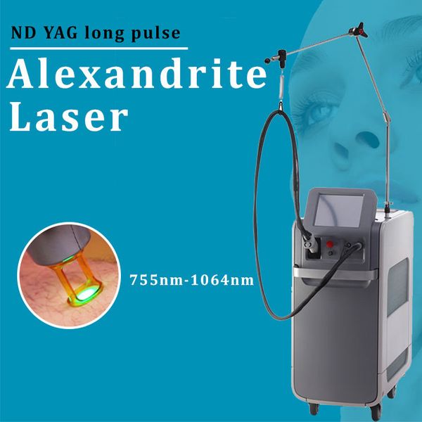 salon use hair removal beauty machine alexandrite long pulse laser dual wavelength alex 1064nm 755nm nd yag, Black
salon use hair removal beauty machine alexandrite long pulse laser dual wavelength alex 1064nm 755nm nd yag, Black