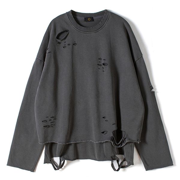 men's hoodies sweatshirts vintage aging breaking cutting sweatshirt streetwear loose pullover hole fashion oversize autumn cotton hh54, Black
men's hoodies sweatshirts vintage aging breaking cutting sweatshirt streetwear loose pullover hole fashion oversize autumn cotton hh54, Black