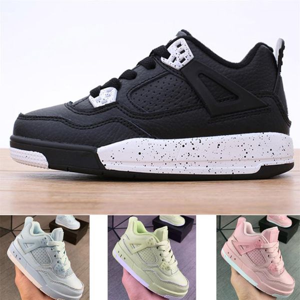children 4 basketball shoes boy girl youth kid sport boots sneaker size 28-35273s, Black
children 4 basketball shoes boy girl youth kid sport boots sneaker size 28-35273s, Black