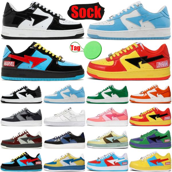 bapestars sk8 sta low baped designer casual shoes mens womens shoe lows black green yellow combo red pink plate-forme luxury trainers sports
bapestars sk8 sta low baped designer casual shoes mens womens shoe lows black green yellow combo red pink plate-forme luxury trainers sports