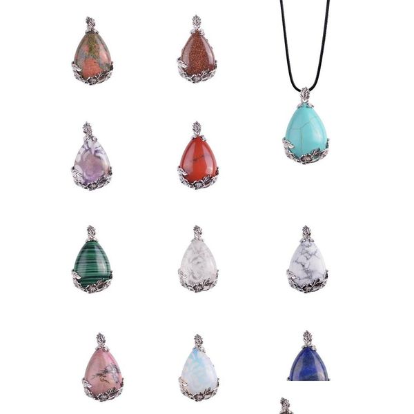 pendant necklaces natural stone necklace earrings key chains set chakra aura healing energy crystal water drop plum blossom carving dhfr7, Silver
pendant necklaces natural stone necklace earrings key chains set chakra aura healing energy crystal water drop plum blossom carving dhfr7, Silver