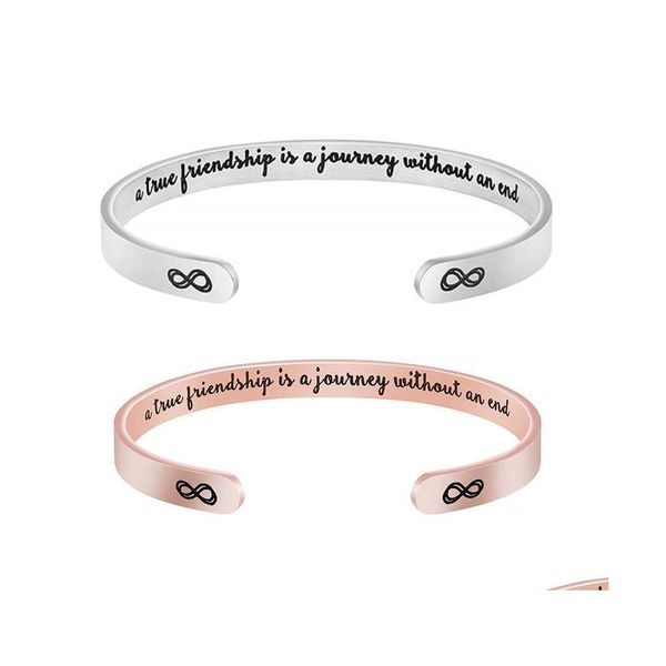 cuff stainless steel cuff bangle bracelet engraved letter a true friendship is journey without an end inspirational word bracelets f dhyfm, White
cuff stainless steel cuff bangle bracelet engraved letter a true friendship is journey without an end inspirational word bracelets f dhyfm, White
