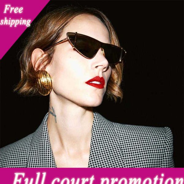 designer sunglasses metal cat's eye ins fashion star net red same sl 536, White;black
designer sunglasses metal cat's eye ins fashion star net red same sl 536, White;black
