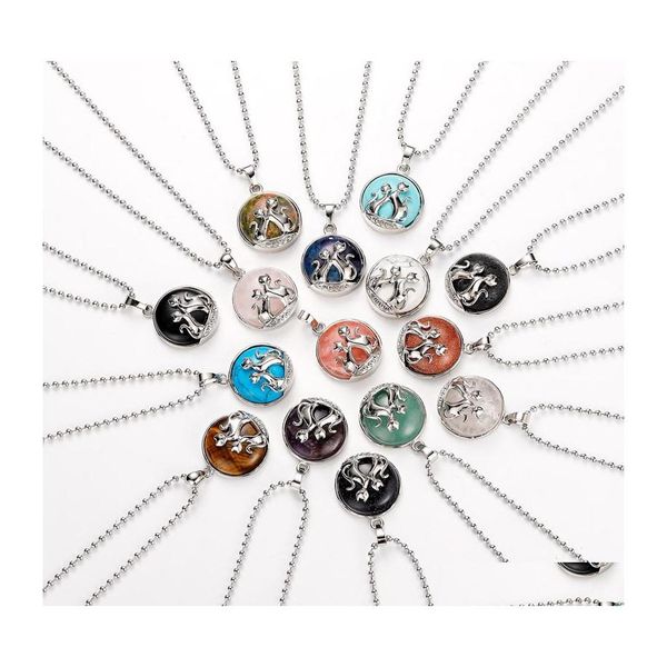 pendant necklaces sevenstonejewelry natural stone cat couple pendant necklace men and women sweater chain cure energy designer drop dhxqy, Silver
pendant necklaces sevenstonejewelry natural stone cat couple pendant necklace men and women sweater chain cure energy designer drop dhxqy, Silver