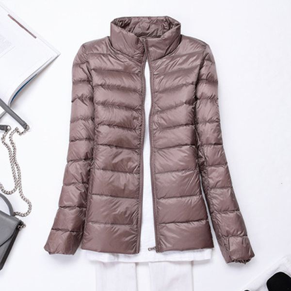 womens down parkas women thin jacket white duck ultralight standup collar jackets autumn and winter warm coats portable outwear 221124, Black
womens down parkas women thin jacket white duck ultralight standup collar jackets autumn and winter warm coats portable outwear 221124, Black