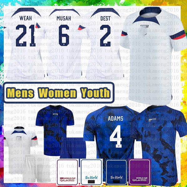 2022 2023 new uswnt usa soccer jersey rose lavelle mens megan rapinoe women trinity rodman kids kits alex morgan uniforms sophia smith linds, Black;yellow
2022 2023 new uswnt usa soccer jersey rose lavelle mens megan rapinoe women trinity rodman kids kits alex morgan uniforms sophia smith linds, Black;yellow