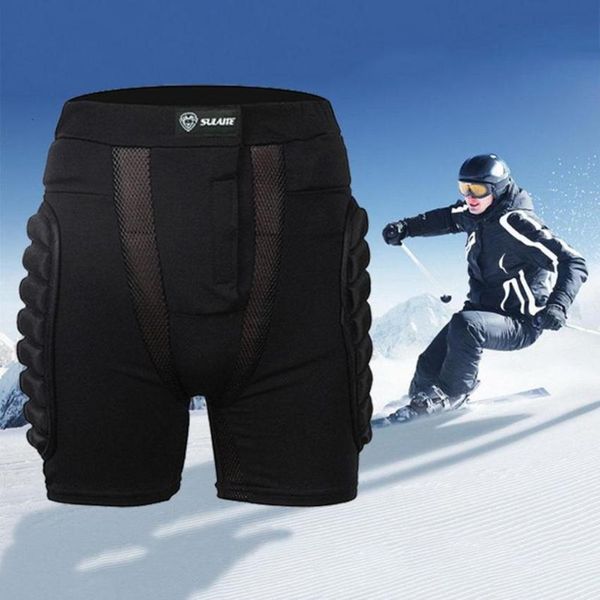 Image of Ice Skating Protections Unisex Sports Gear Short Protective Ski Skate Skateboard Snowboard Protection Hip Butt Pad Drop Resistance Roller Padded Shorts