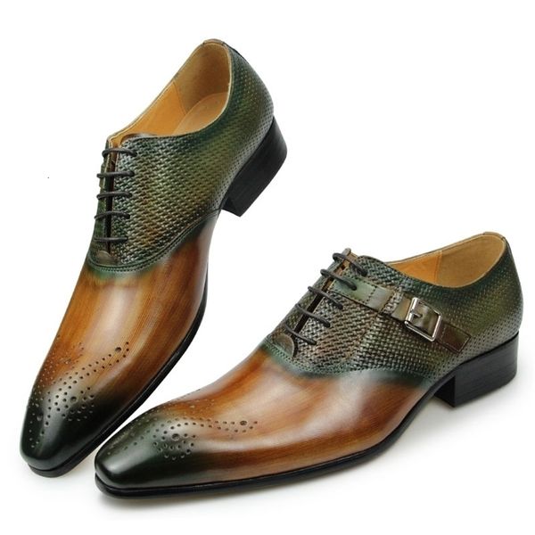 dress shoes spring autumn men casual oxford business genuine leather pointed toe lace up zapatos hombre wedding banquet suit 221123, Black
dress shoes spring autumn men casual oxford business genuine leather pointed toe lace up zapatos hombre wedding banquet suit 221123, Black