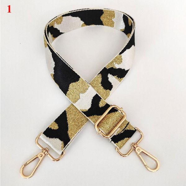 bag parts accessories 130cm camouflage long shoulder straps wide adjustable strap handle webbing for handbag gold silver buckle 221124, Black
bag parts accessories 130cm camouflage long shoulder straps wide adjustable strap handle webbing for handbag gold silver buckle 221124, Black