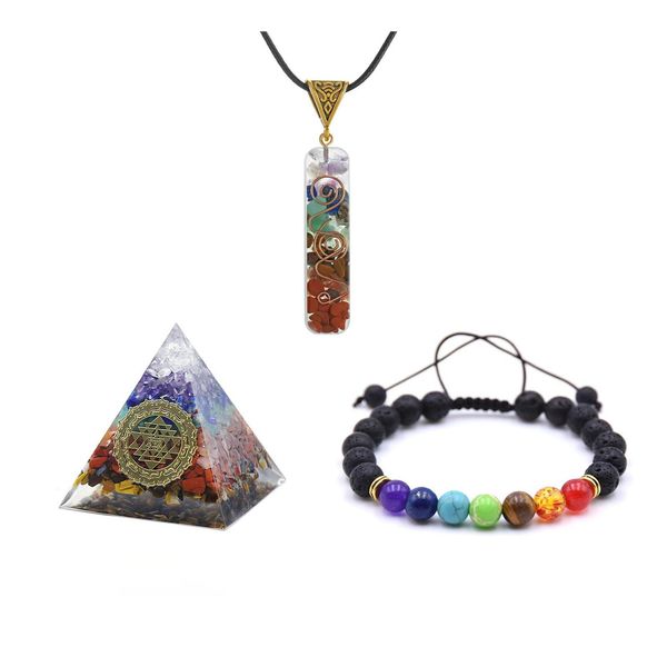 other jewelry sets 7 chakra hanging jewelry decoration sets pendant bracelet pyramid crystal windows car acessories good lock home d dhucw, Silver
other jewelry sets 7 chakra hanging jewelry decoration sets pendant bracelet pyramid crystal windows car acessories good lock home d dhucw, Silver