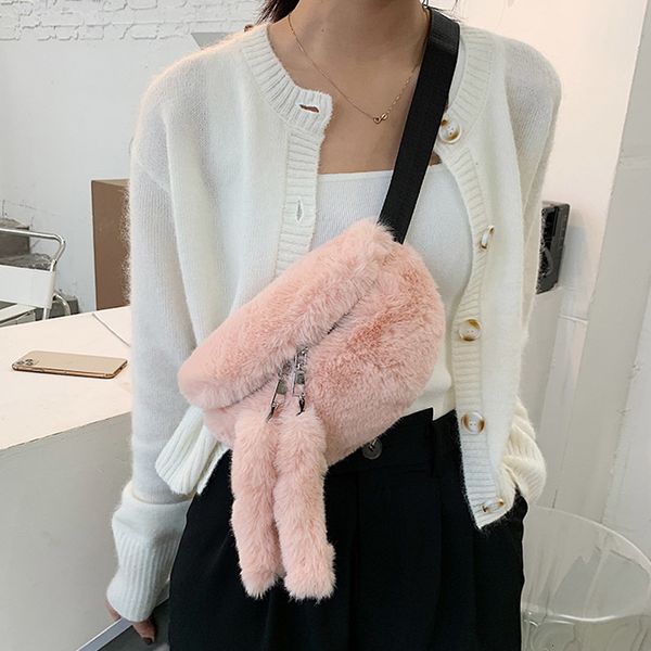 waist bags street trend women winter velvet chest pack fashion solid color shoulder fanny female outdoor sport belt 221124
waist bags street trend women winter velvet chest pack fashion solid color shoulder fanny female outdoor sport belt 221124