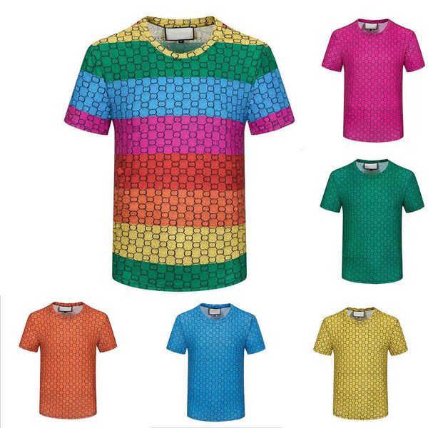 summer mens designers t shirt women's round neck short sleeve t-shirt fashion letter print red green blue various colors style high qua, White;black
summer mens designers t shirt women's round neck short sleeve t-shirt fashion letter print red green blue various colors style high qua, White;black