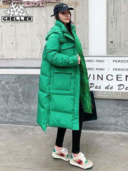 womens down parkas greller winter jacket women parka fashion long coat hooded loose warm snow wear cotton padded clothes 221124, Black
womens down parkas greller winter jacket women parka fashion long coat hooded loose warm snow wear cotton padded clothes 221124, Black