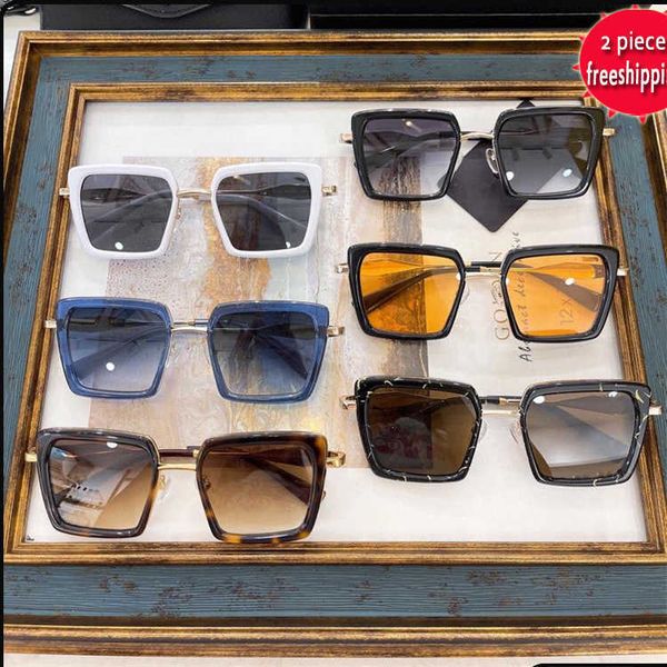 luxury fashion trends 60%off design sunglasses p home style ins fashion versatile square sunscreen sunglass star net red same spr55z, White;black
luxury fashion trends 60%off design sunglasses p home style ins fashion versatile square sunscreen sunglass star net red same spr55z, White;black