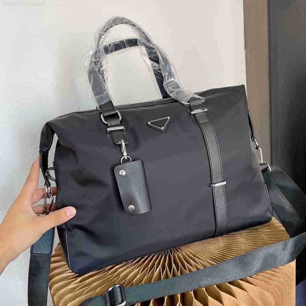 en fashion duffle bag triple black nylon travel bags mens handle luggage gentleman business tote with shoulder strap women
en fashion duffle bag triple black nylon travel bags mens handle luggage gentleman business tote with shoulder strap women