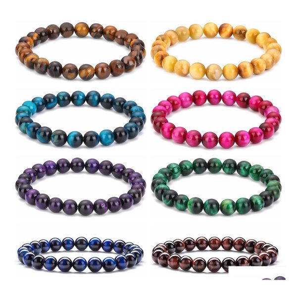 beaded 8mm tiger eye stone beaded bracelets for men women strand adjustable braided rope gemstone stretch bracelet healing energy pr dhkin, Black
beaded 8mm tiger eye stone beaded bracelets for men women strand adjustable braided rope gemstone stretch bracelet healing energy pr dhkin, Black