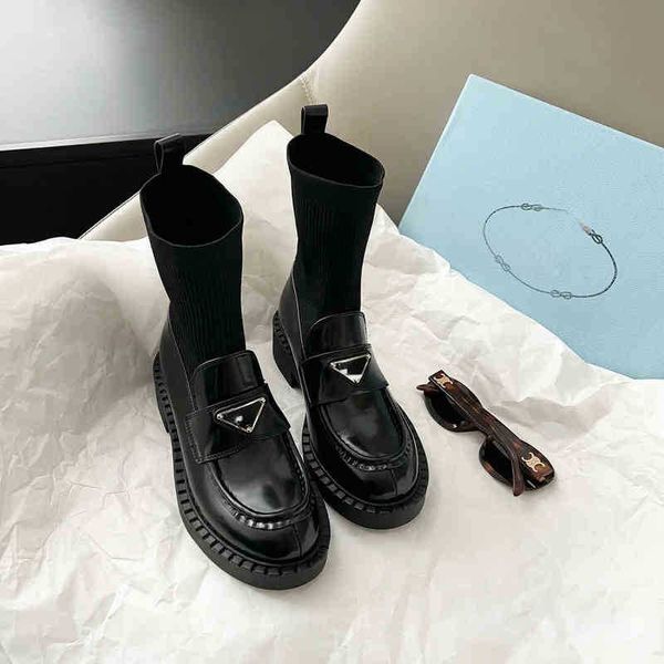 brand p family elastic socks 2022 autumn and winter new round head thick heel triangle leofo shoes leather thin short boots women, Black
brand p family elastic socks 2022 autumn and winter new round head thick heel triangle leofo shoes leather thin short boots women, Black