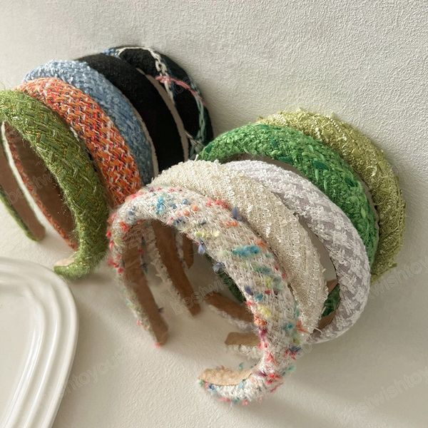 wide brim padded hair hoop tweed hairband fashion hair accessories knitting plaid headband vintage thicken elegant korean, Silver
wide brim padded hair hoop tweed hairband fashion hair accessories knitting plaid headband vintage thicken elegant korean, Silver