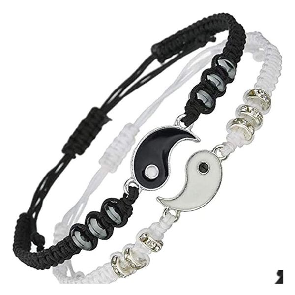 chain 2pc/lot yin yang bracelet adjustable link chain black white matching traditional chinese weaving handicrafts suitable for coup dhcga
chain 2pc/lot yin yang bracelet adjustable link chain black white matching traditional chinese weaving handicrafts suitable for coup dhcga