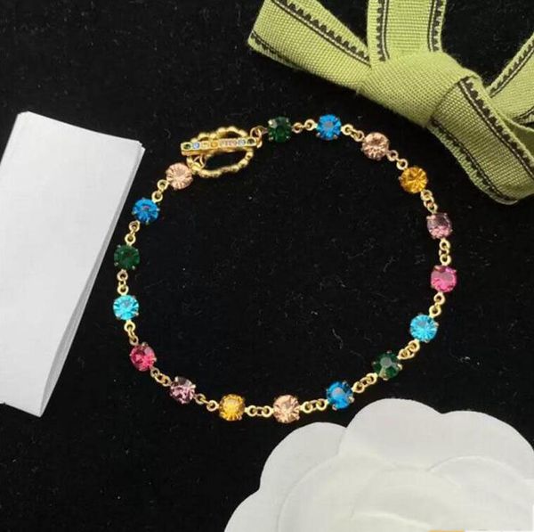 fashion designer colorful rhinestone charm bracelet classic chain bracelets for lady women party wedding lovers gift engagement jewelry with, Golden;silver
fashion designer colorful rhinestone charm bracelet classic chain bracelets for lady women party wedding lovers gift engagement jewelry with, Golden;silver