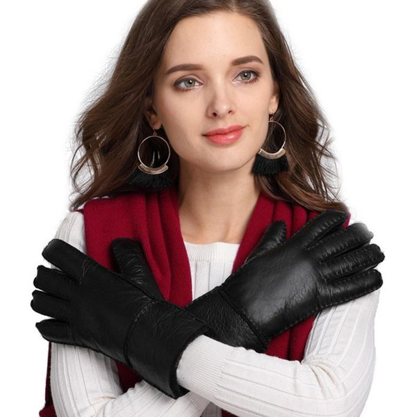 five fingers gloves winter women' super warm natural sheep fur gloves ladies sports skiing gloves waterproof genuine leather mittens f, Blue;gray
five fingers gloves winter women' super warm natural sheep fur gloves ladies sports skiing gloves waterproof genuine leather mittens f, Blue;gray