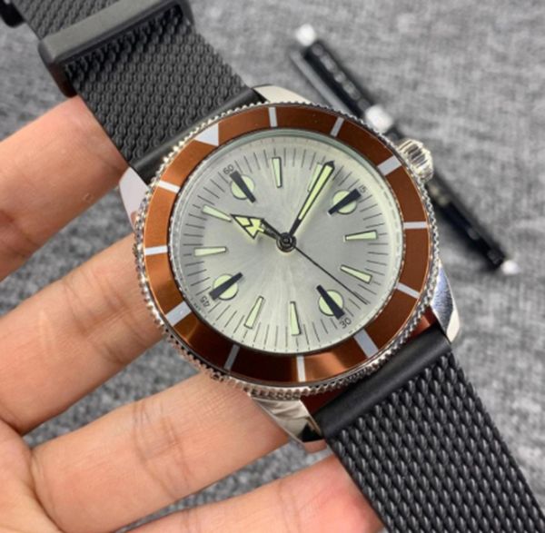quality white dial watches superocean heritage automatic mechanical movement watch leather strap floding clasp mens dress wrist luxury wrist, Slivery;brown
quality white dial watches superocean heritage automatic mechanical movement watch leather strap floding clasp mens dress wrist luxury wrist, Slivery;brown