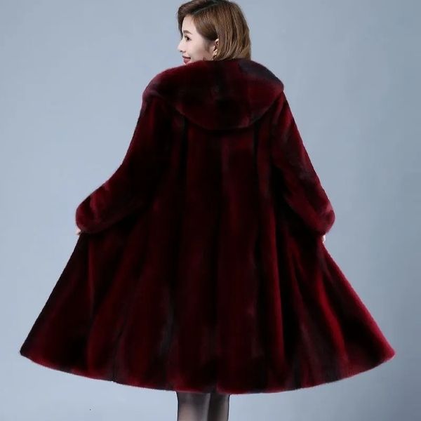women's fur faux black autumn winter mink jacket women's loose thicken hooded faux fur coat mothers warm long parkas overcoat 2211
women's fur faux black autumn winter mink jacket women's loose thicken hooded faux fur coat mothers warm long parkas overcoat 2211