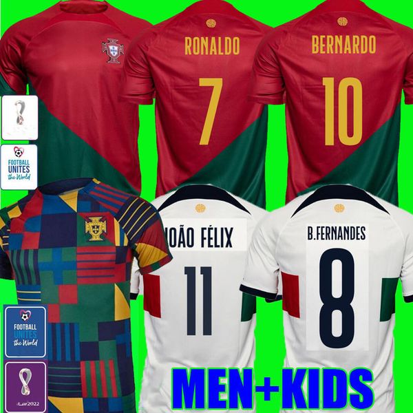 22 23 soccer jerseys joao felix bermardo b.fernandes camisa de futebol 2022 2023 silva football shirt men kids kit women, Black;yellow
22 23 soccer jerseys joao felix bermardo b.fernandes camisa de futebol 2022 2023 silva football shirt men kids kit women, Black;yellow