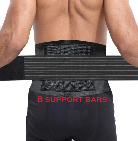 1pc lumbar support waist pain back injury supporting brace for fitness weightlifting belts sports safety corrector trainer 2206301456932, Black;blue
1pc lumbar support waist pain back injury supporting brace for fitness weightlifting belts sports safety corrector trainer 2206301456932, Black;blue