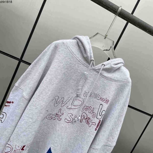 verified we11done autumn cartoon series welldone printed graffiti pullover hoodie, Black
verified we11done autumn cartoon series welldone printed graffiti pullover hoodie, Black