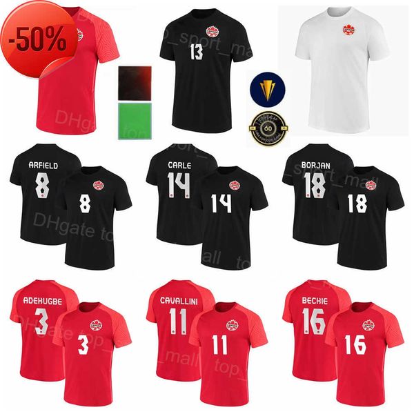 national team canada soccer jersey 22-23 world cup 13 hutchinson 17 larin 19 davies 20 david 9 cavallini 14 kaye 10 hoilett 11 buchanan foot, Black;yellow
national team canada soccer jersey 22-23 world cup 13 hutchinson 17 larin 19 davies 20 david 9 cavallini 14 kaye 10 hoilett 11 buchanan foot, Black;yellow