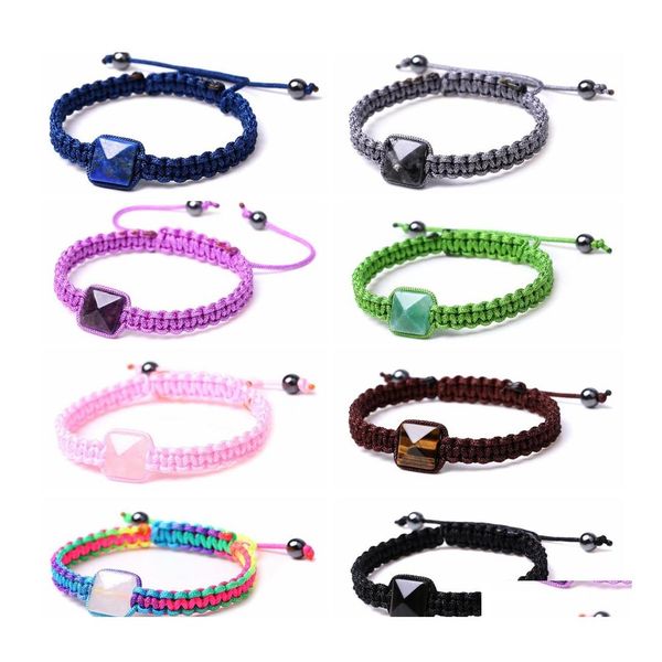 beaded healing crystal pyramid beads friendship bracelets for women men strands reiki positive energy gemstone bangle chakra orgone dhacm, Black
beaded healing crystal pyramid beads friendship bracelets for women men strands reiki positive energy gemstone bangle chakra orgone dhacm, Black